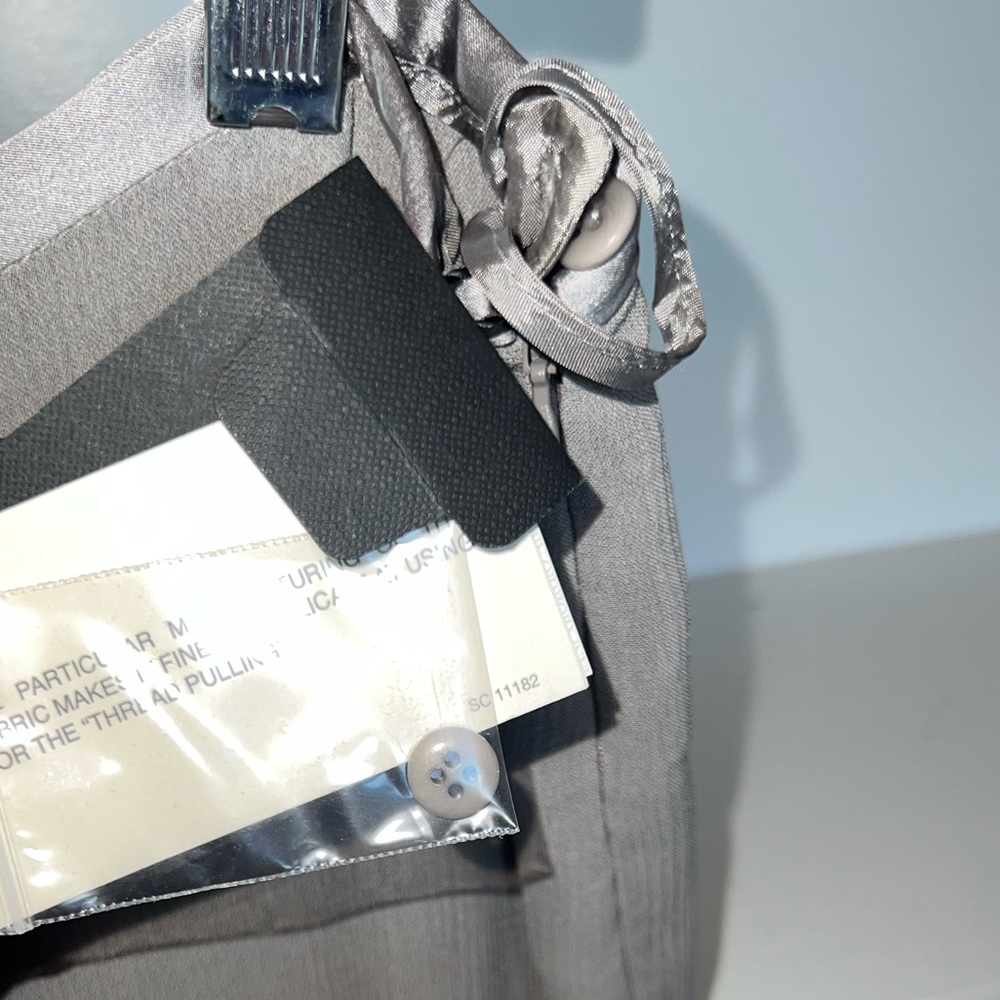 GIORGIO ARMANI Grey Silk Viscose Pant - L - 46IT - Picture 6 of 12